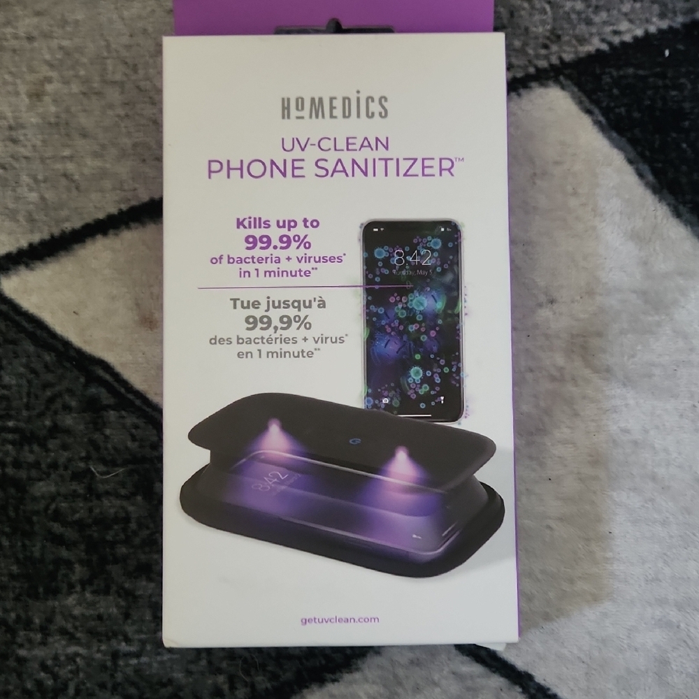 HoMedics UV-Clean Phone Sanitizer - Black
